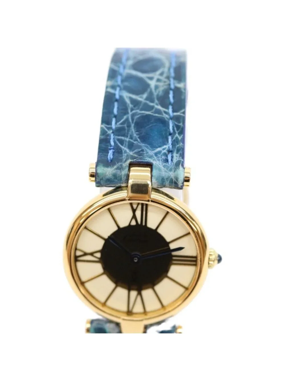 Cartier Must Vendome SM Vermeil Cloisonne Dial Watch